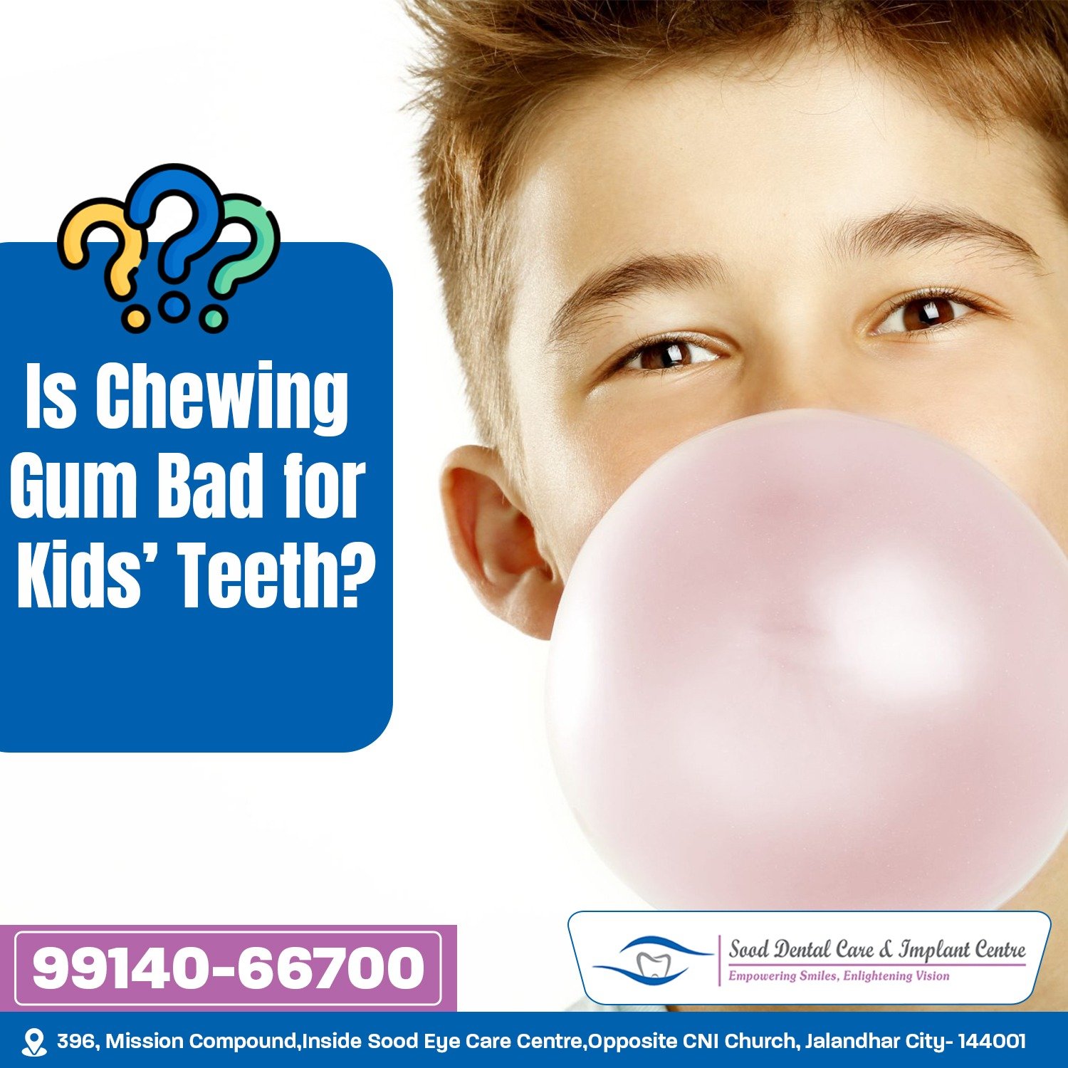 kids dental care at Sood Dental Care Jalandhar for healthy teeth