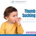 how thumb sucking affects teeth and jaw development